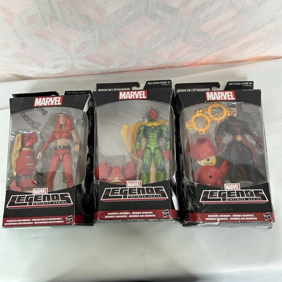 Marvel Legends Hulkbuster BAF 6" Action Figures Set Vision War Machine Vision - Picture 8 of 9